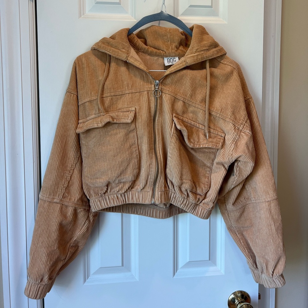 Urban Outfitters Cropped Corduroy Jacket